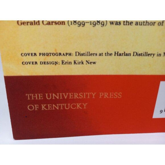 The Social History Of Bourbon Gerald Carson Paperback Whiskey Origins - Picture 9 of 15